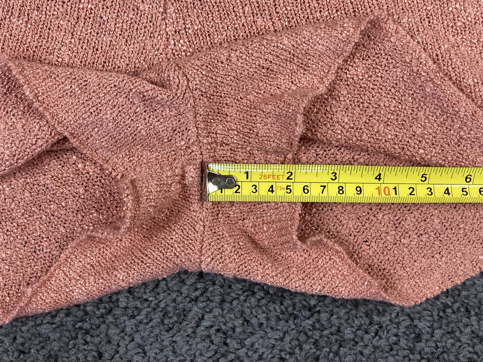 O'Neill Women’s Camden Knit Lounge Shorts Rose Peach Soft Beach Casual Sz Large