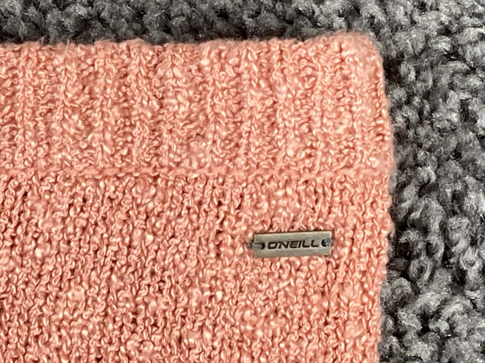 O'Neill Women’s Camden Knit Lounge Shorts Rose Peach Soft Beach Casual Sz Large