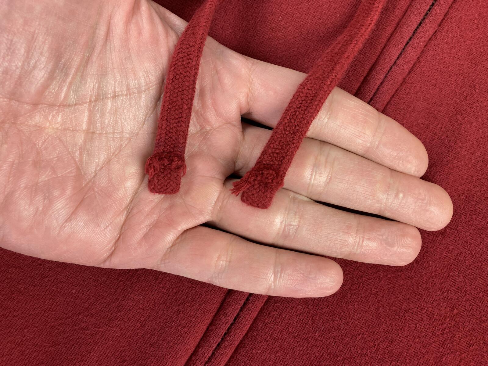 Lagunitas Brewing Company Red Zip Up Hoodie Mens Beer Dog Logo Fleece Sz XXL