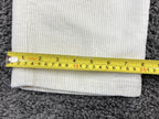 Aelfric Eden Unisex Ivory Corduroy Pants Elastic Waist Straight Leg Cords Sz S