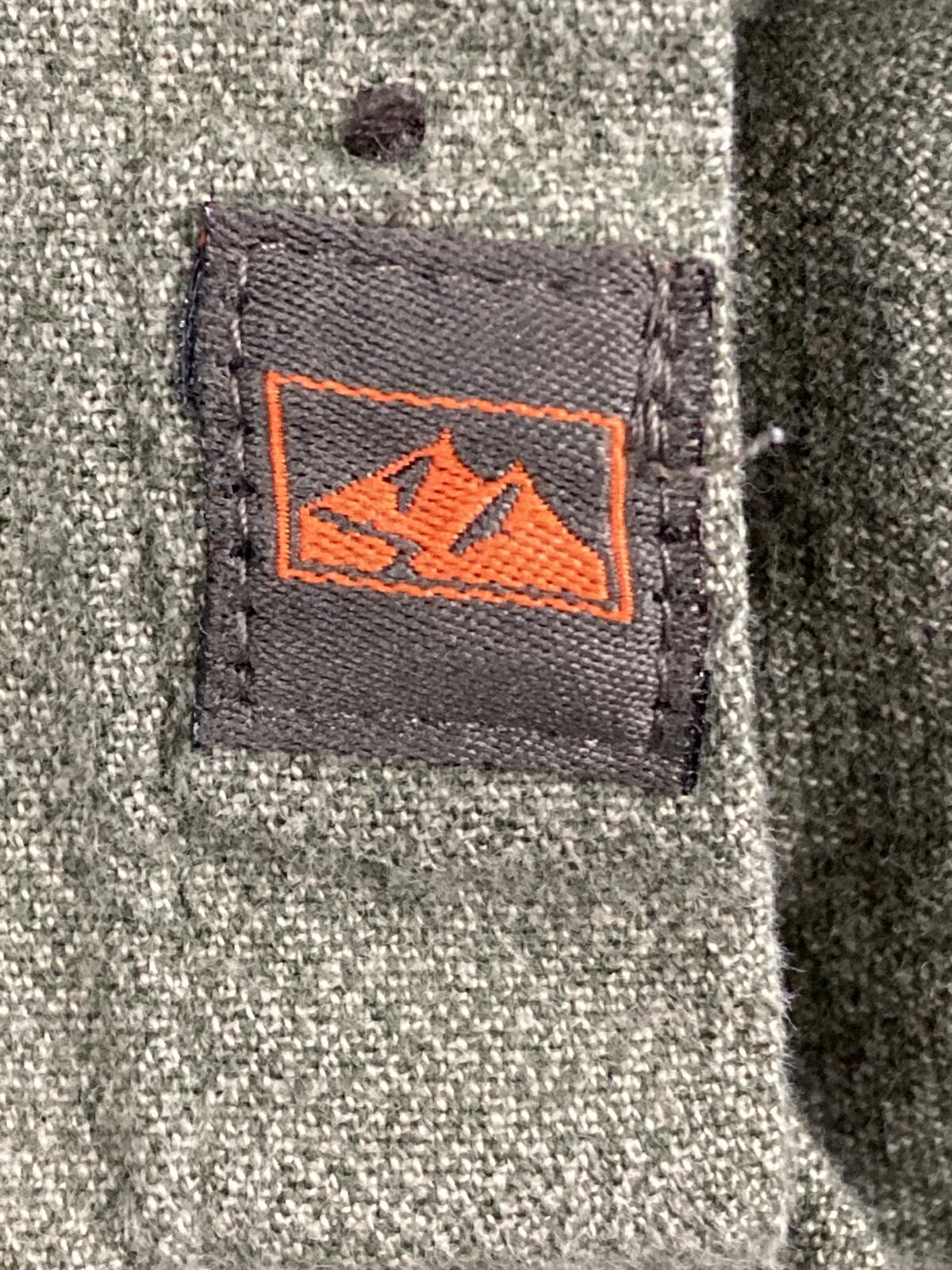 Northwest Territory Mens XL Green Cotton Flannel Shirt Long Sleeve Button Down
