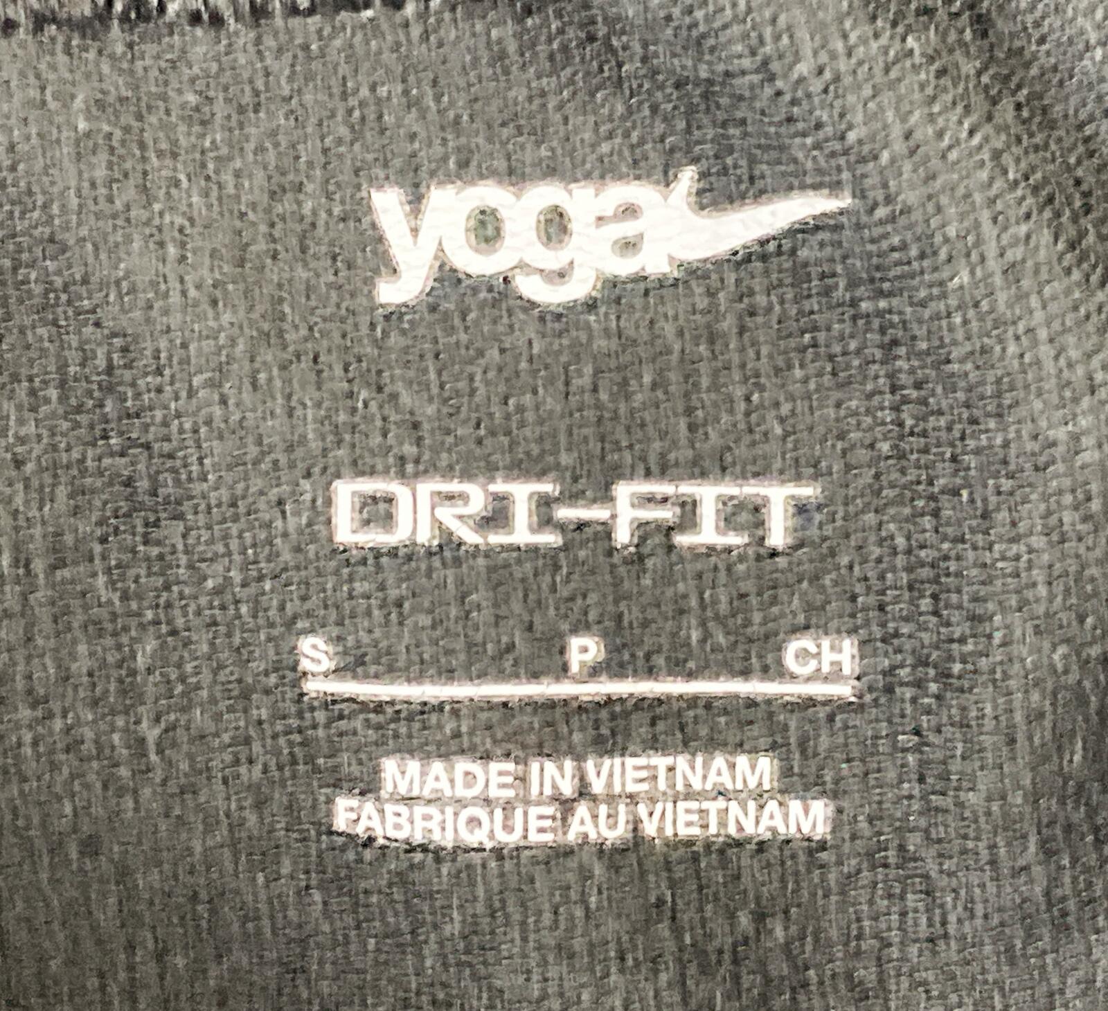 Nike Yoga Restore Jogger Pants Women's Black Dri-Fit Sweatpants Sz S