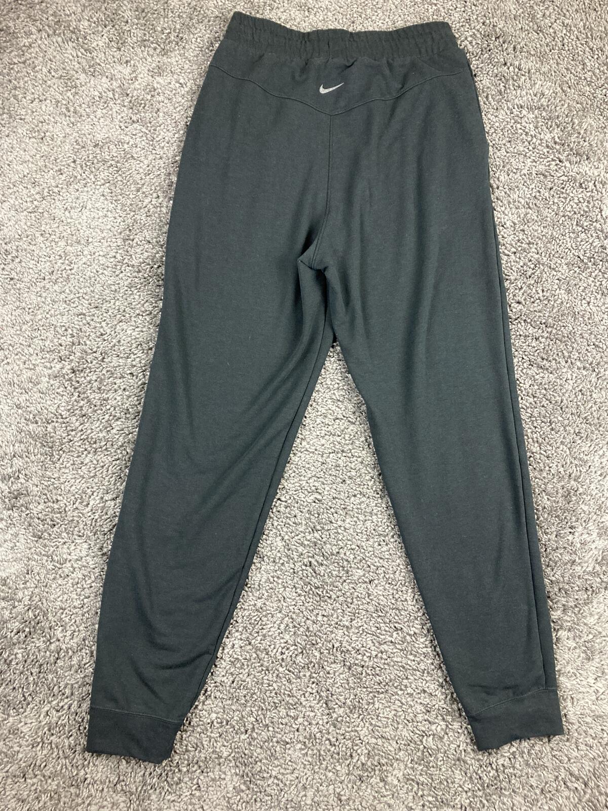 Nike Yoga Restore Jogger Pants Women's Black Dri-Fit Sweatpants Sz S