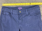 NYDJ Straight Leg Jeans Womens Blue Lift Tuck Stretch Denim Size 8