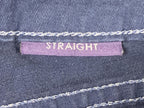 NYDJ Straight Leg Jeans Womens Blue Lift Tuck Stretch Denim Size 8