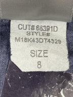 NYDJ Straight Leg Jeans Womens Blue Lift Tuck Stretch Denim Size 8