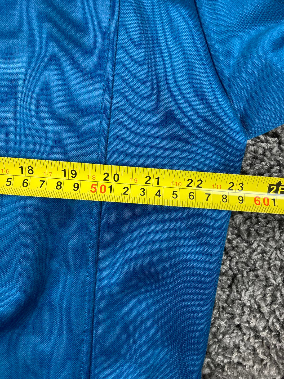 Alanic Running Man Allstate Hot Chocolate 15k 5k Blue Full Zip Hoodie Jacket XL