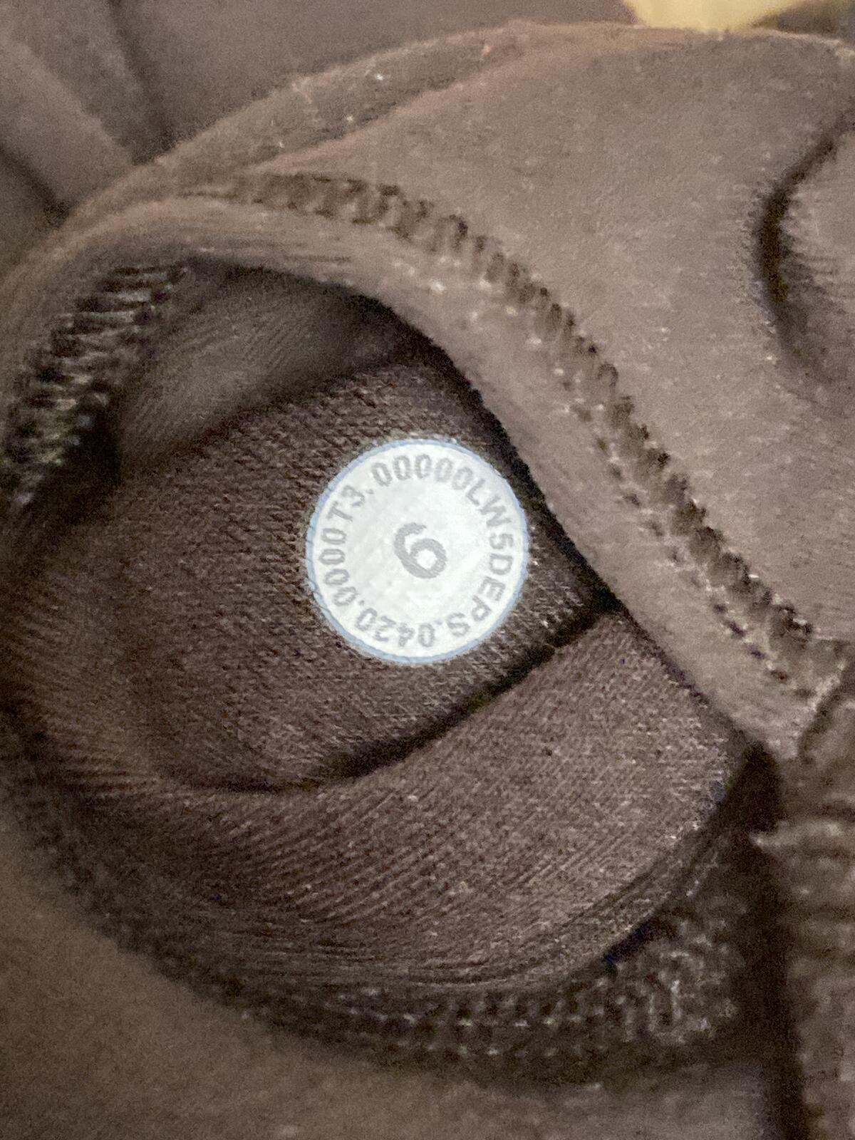Lululemon Align High Rise Pant 25" French Press Brown Nulu Yoga Leggings Sz 6