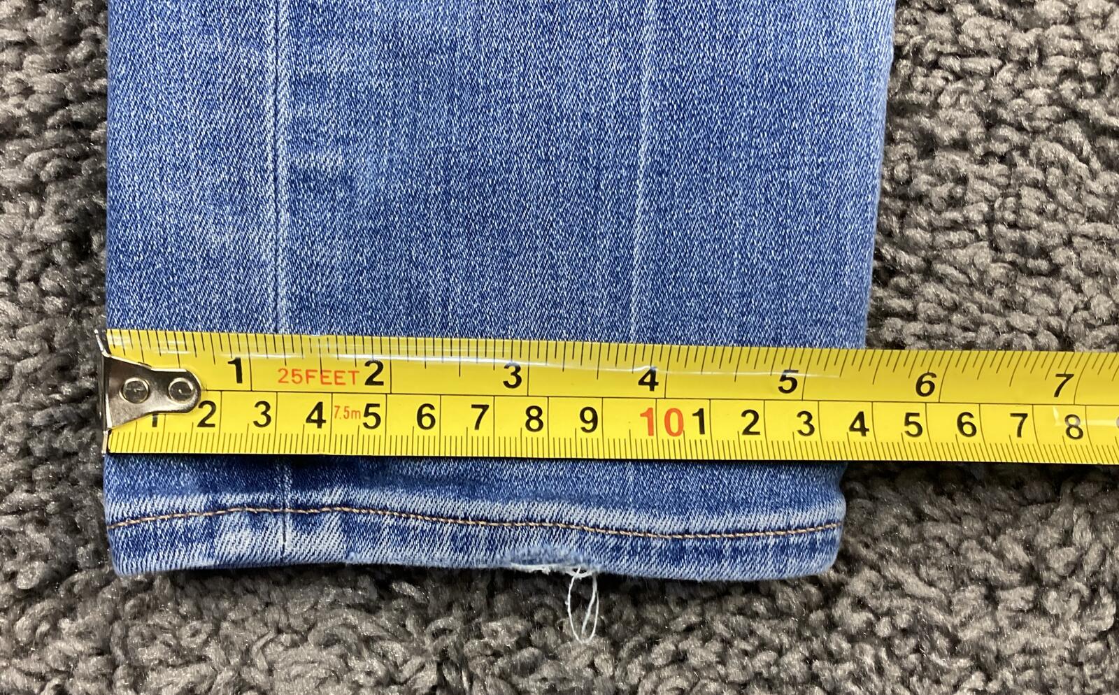 Lucky Brand Hayden Skinny Jeans Womens Blue Medium Wash Ankle Stretch Denim 8/29