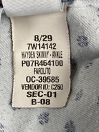 Lucky Brand Hayden Skinny Jeans Womens Blue Medium Wash Ankle Stretch Denim 8/29