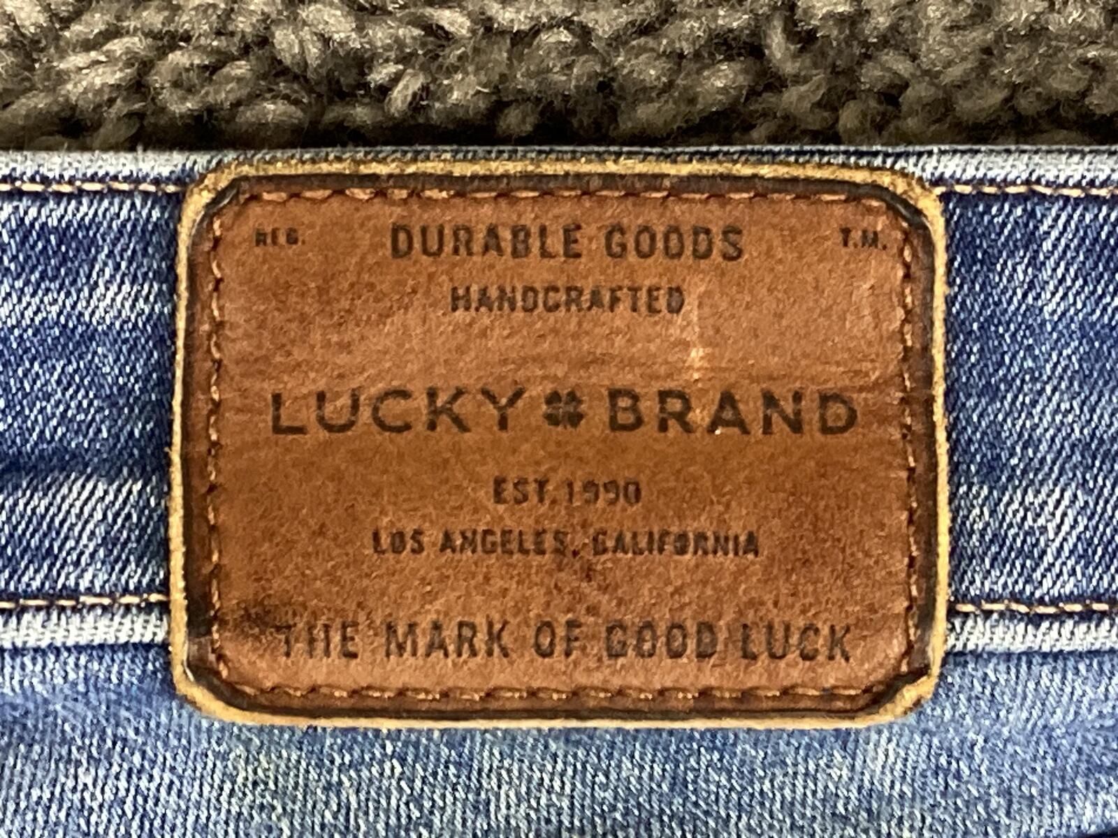 Lucky Brand Hayden Skinny Jeans Womens Blue Medium Wash Ankle Stretch Denim 8/29