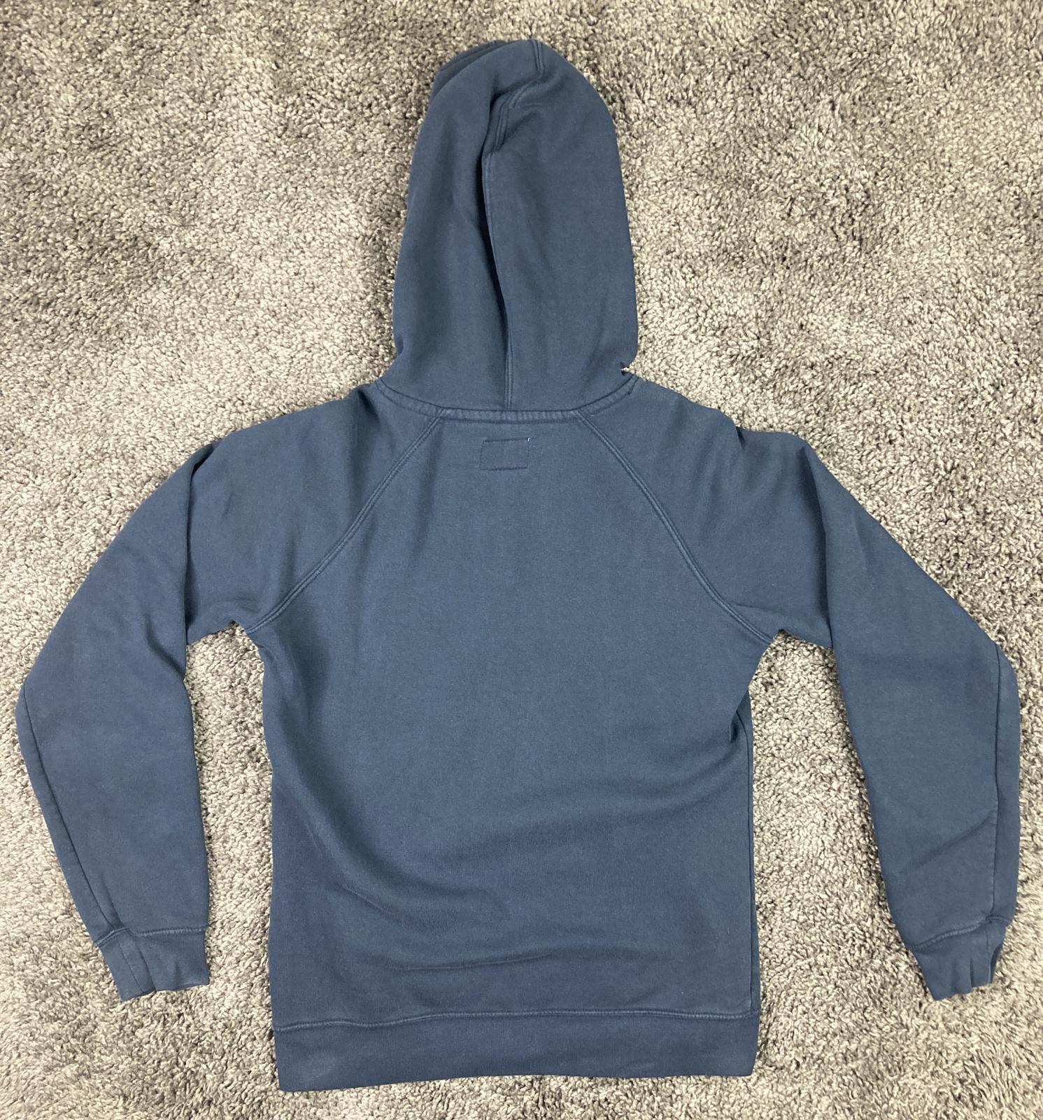 Champion Georgetown Hoyas Hoodie Navy Blue Pullover Sweatshirt Mens L