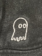Lonely Ghost Hoodie It's Cool To Care Graphic Unisex Black Sz 2XL