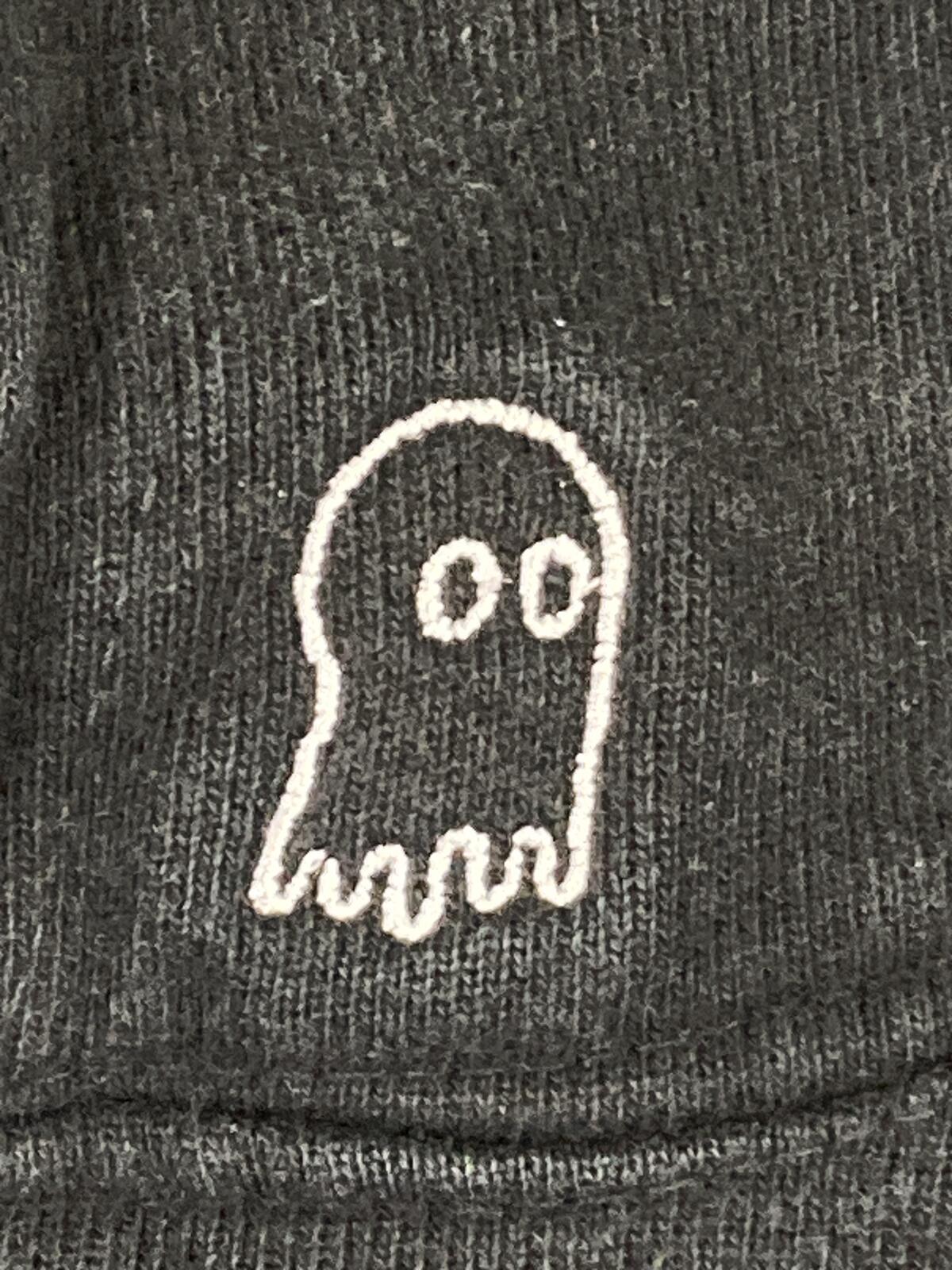 Lonely Ghost Hoodie It's Cool To Care Graphic Unisex Black Sz 2XL