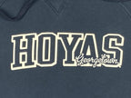 Champion Georgetown Hoyas Hoodie Navy Blue Pullover Sweatshirt Mens L