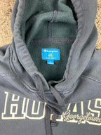 Champion Georgetown Hoyas Hoodie Navy Blue Pullover Sweatshirt Mens L