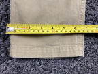 NN07 Marco Slim Fit Chinos Mens Khaki Tessuti di Sondrio Italian Twill Sz 33x32