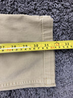 NN07 Marco Slim Fit Chinos Mens Khaki Tessuti di Sondrio Italian Twill Sz 33x32