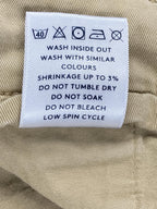 NN07 Marco Slim Fit Chinos Mens Khaki Tessuti di Sondrio Italian Twill Sz 33x32