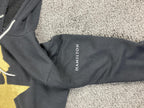 Hamilton Broadway Musical Gold Star Hoodie Black Pullover Unisex Sz Medium