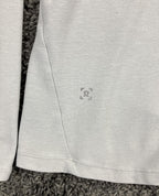 Lululemon Men’s Surge Warm White Long Sleeve Running Shirt  Zip Pocket  Size M