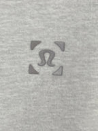 Lululemon Men’s Surge Warm White Long Sleeve Running Shirt  Zip Pocket  Size M