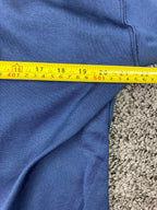 Men’s Seagram’s Vodka 1/4 Zip Pullover Large Blue Gildan Performance