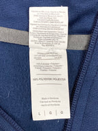 Men’s Seagram’s Vodka 1/4 Zip Pullover Large Blue Gildan Performance