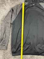 Colorado Buffaloes Colosseum Mens Size Large Black Pocketed Full Zip Hoodie