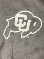 Colorado Buffaloes Colosseum Mens Size Large Black Pocketed Full Zip Hoodie