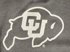 Colorado Buffaloes Colosseum Mens Size Large Black Pocketed Full Zip Hoodie