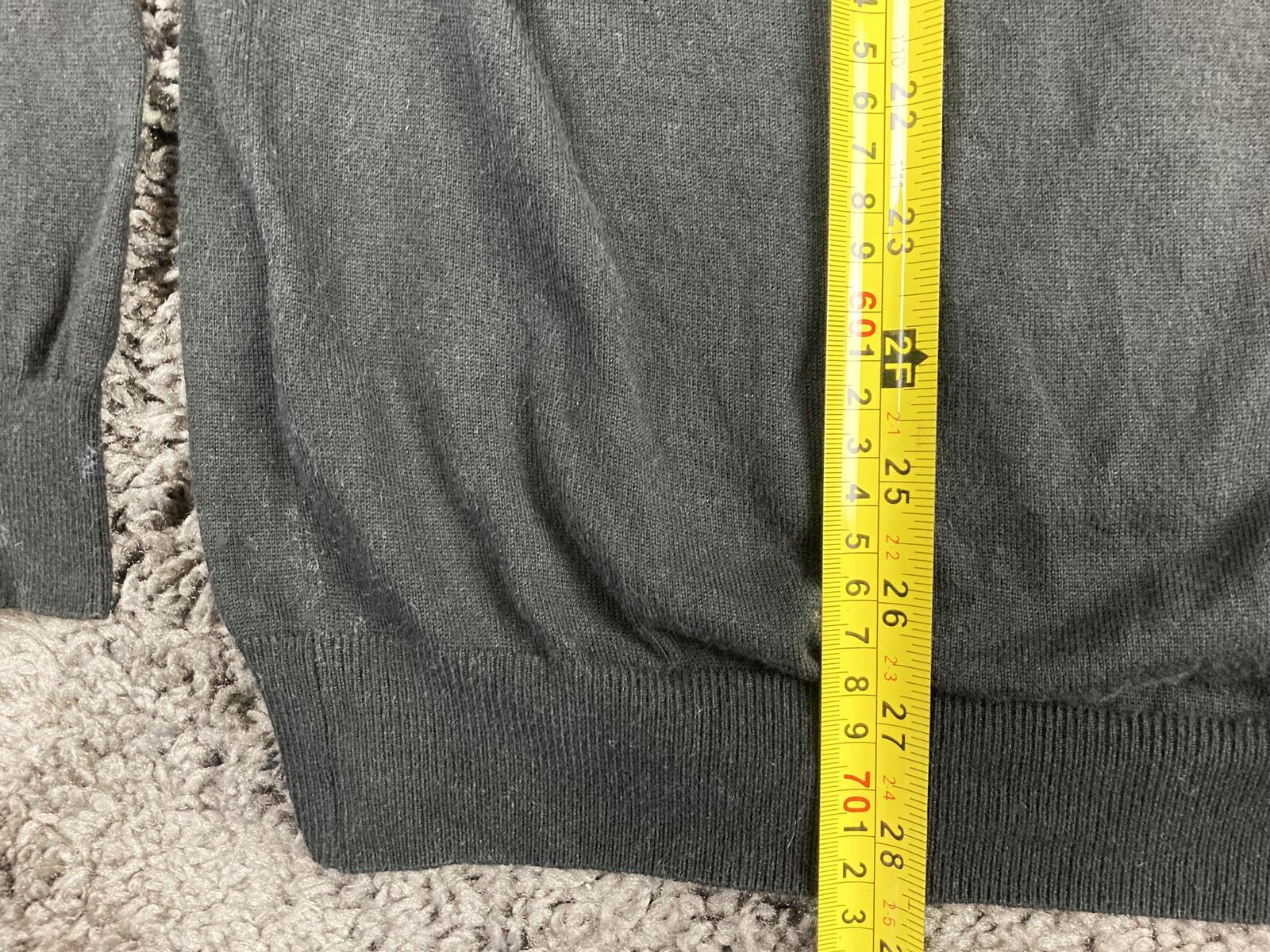 Tommy Bahama Sweater V-neck Men's Black Supima Cotton Pullover Sz XL