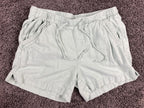 Briggs Linen Blend Drawstring Shorts Women's Mint Green Size M