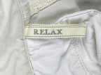 Tommy Bahama Relax Men’s Cargo Shorts White Ivory Cotton Utility Hiking 9" Sz 36