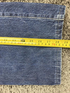 Vtg Marithe Francois Girbaud Jeans Baggy Straight Leg Blue Y2K Denim Sz 38x28