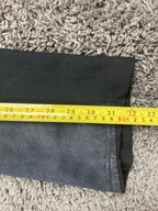 TuffRider Black Ribbed Bootcut Tights Equestrian Breeches Size 28