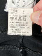 TuffRider Black Ribbed Bootcut Tights Equestrian Breeches Size 28