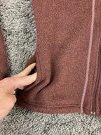 Kuhl Alfpaca Fleece Jacket Arapahoe Basin The Legend Women's Burgundy Sz S