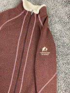 Kuhl Alfpaca Fleece Jacket Arapahoe Basin The Legend Women's Burgundy Sz S