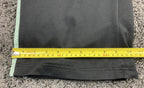 Adidas Women'sTrack Pants Black Mint Green 3-Stripe Straight Leg Sz L