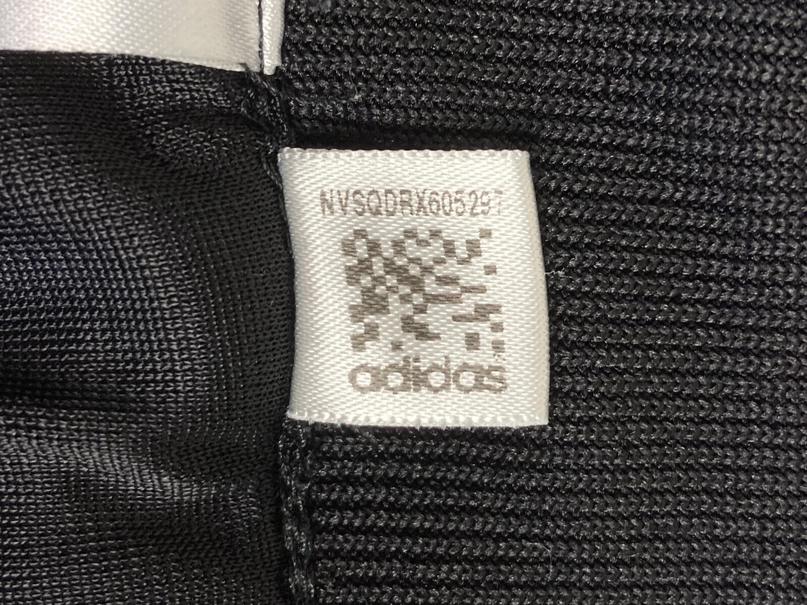 Adidas Women'sTrack Pants Black Mint Green 3-Stripe Straight Leg Sz L