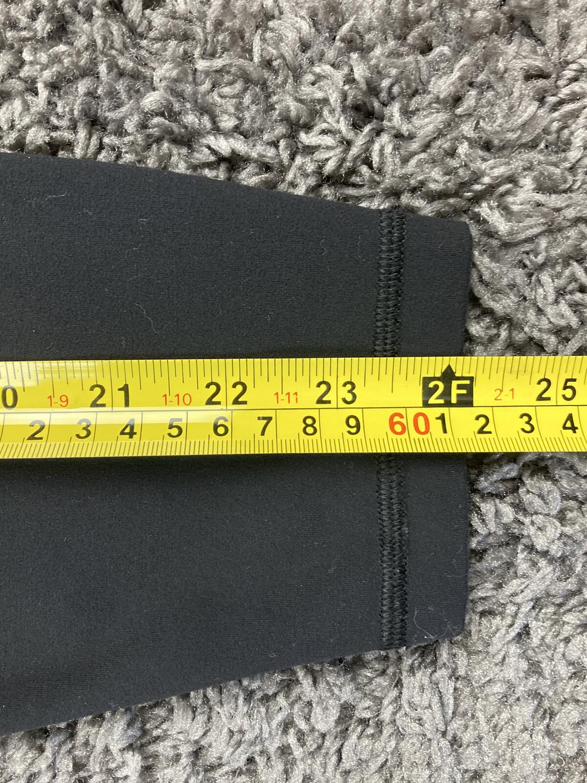 Athleta Ultra High Rise Elation 7/8 Tight Leggings Black Yoga Pants Size Medium