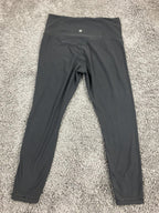 Athleta Ultra High Rise Elation 7/8 Tight Leggings Black Yoga Pants Size Medium
