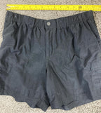Columbia Women's Sandy River Cargo Shorts Black Nylon Hiking Outdoor Size Small