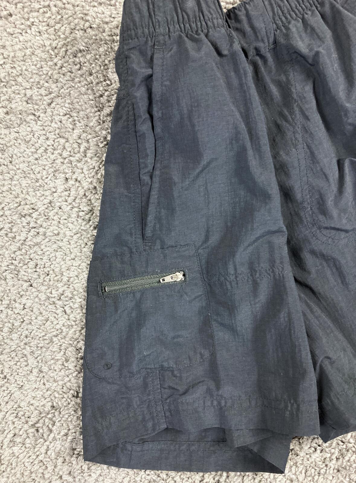 Columbia Women's Sandy River Cargo Shorts Black Nylon Hiking Outdoor Size Small