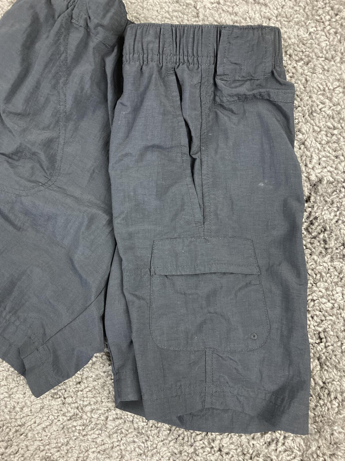 Columbia Women's Sandy River Cargo Shorts Black Nylon Hiking Outdoor Size Small