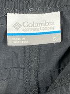 Columbia Women's Sandy River Cargo Shorts Black Nylon Hiking Outdoor Size Small