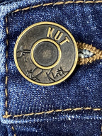 KUT from the Kloth Katy Boyfriend Jeans Womens Dark Wash Stretch Denim Sz 6