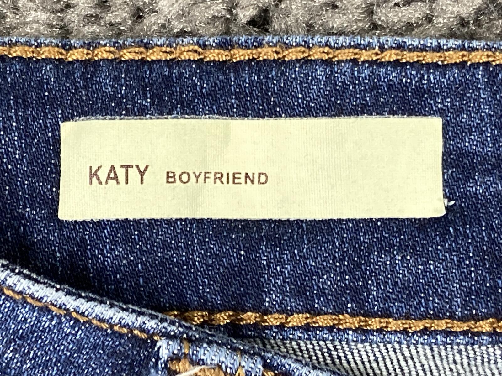 KUT from the Kloth Katy Boyfriend Jeans Womens Dark Wash Stretch Denim Sz 6