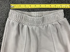Zara Girls Wide Leg Cargo Sweatpants Sand Beige Plush Jogger Utility  Size 11-12